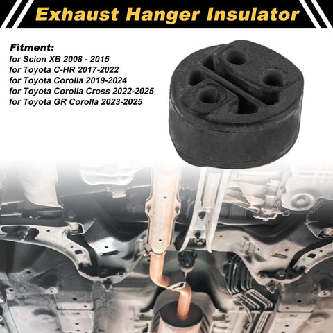 Scion XB (2008-2015) Black Muffler Exhaust Hanger