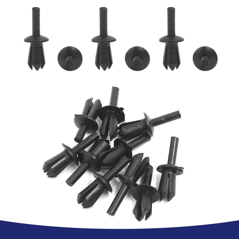 BMW 10 x Rivet Engine Lining Trim Fastener Clips
