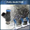 Hyundai Santa (2007-2009) - 6 Pcs Black Fuel Injector 3.3L