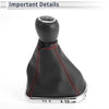 Chevrolet Cruze (2010-2015) Leather 6 Speed Gear Shifter Knob with Cover