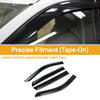 Ford Ranger Window Deflectors  Side Vent Visors (2019-2024)