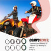 Polaris Trail Boss Rear Hub Bearing Seal Repair Kit (2000–2013)