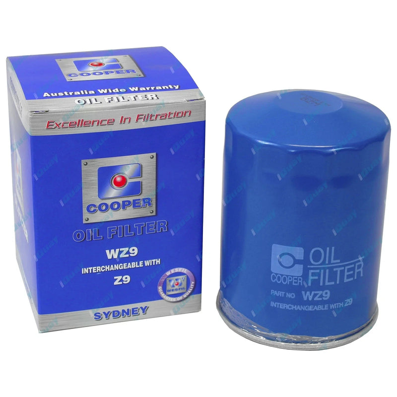 Cooper WZ9 - Alternate C1121 & Ryco Z9 () Oil Filter
