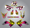 Honda CRF 50 (2013-2020) - NEON Stickers / Decals Custom Graphic Kit