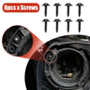 Jeep TJ 7 Inch Round Retaining Bracket Ring Set (1997-2006)
