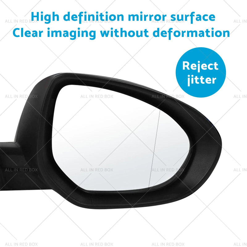 Mazda 3 BL 2009-2013 White Right Door Mirror