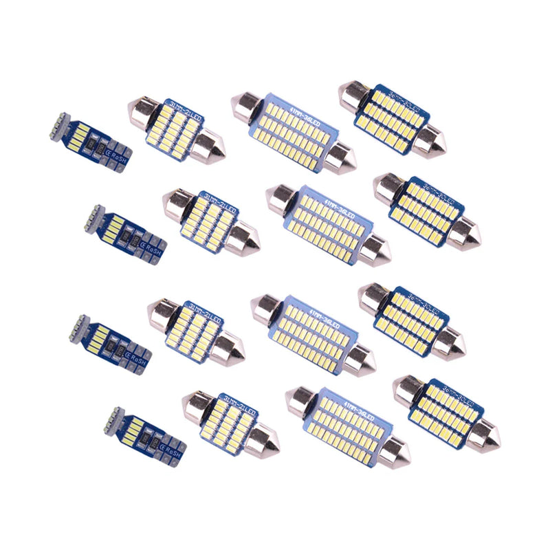 Toyota Tundra 16 x White LED Interior Bulbs (2007-2021)