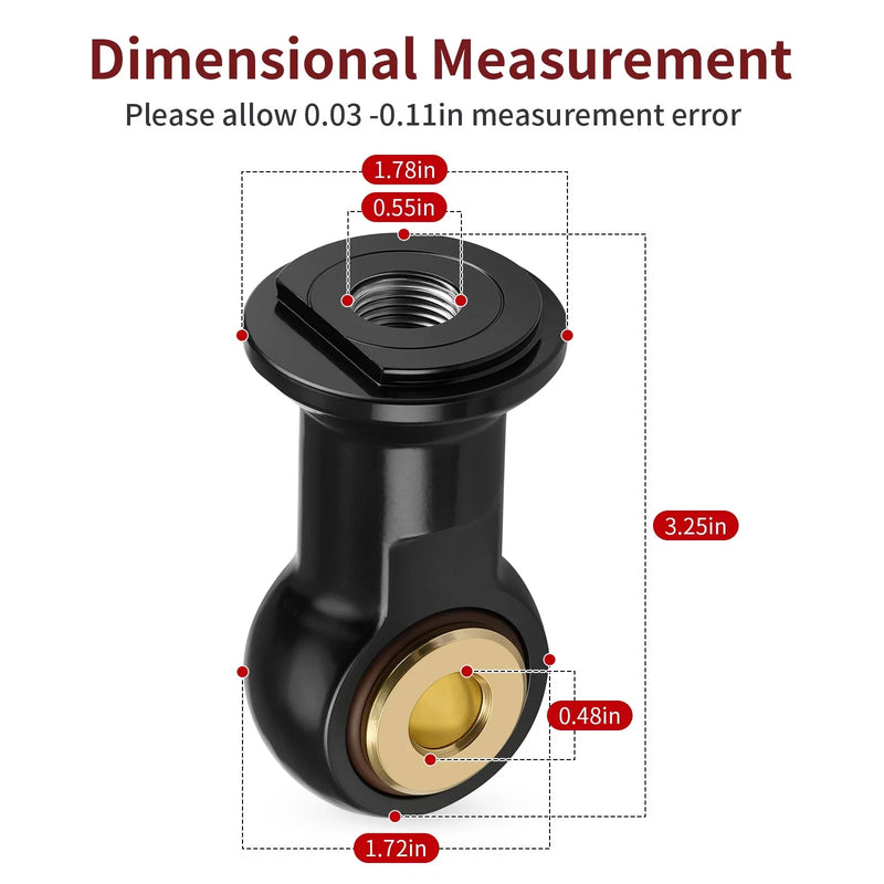 Polaris RZR XP Turbo EPS Rear Shock Eyelet Assembly (2016–2018)