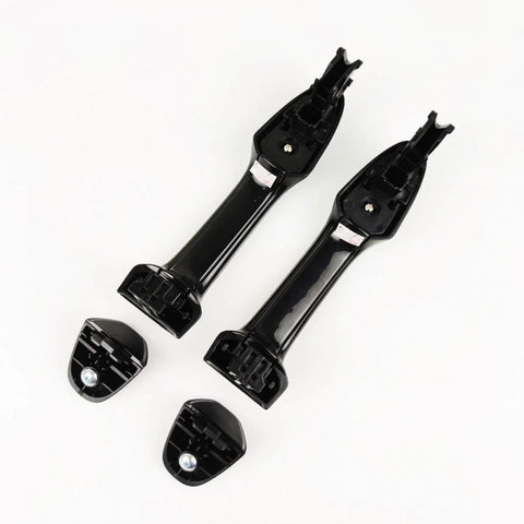 Outer Door Handle Black Matte Rear L+R Fits Toyota Hilux Revo SR5 4D 2015-19 D05