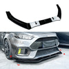 Ford Focus RS Bumper Spoiler Lip Splitter (2015-2018)