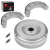 Rear Brake Drum Hub w/ Shoes Honda Foreman 450/Rancher 350/400