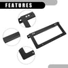 Ford Bronco Aluminum Alloy Black Front License Plate Frames (2021-2022)