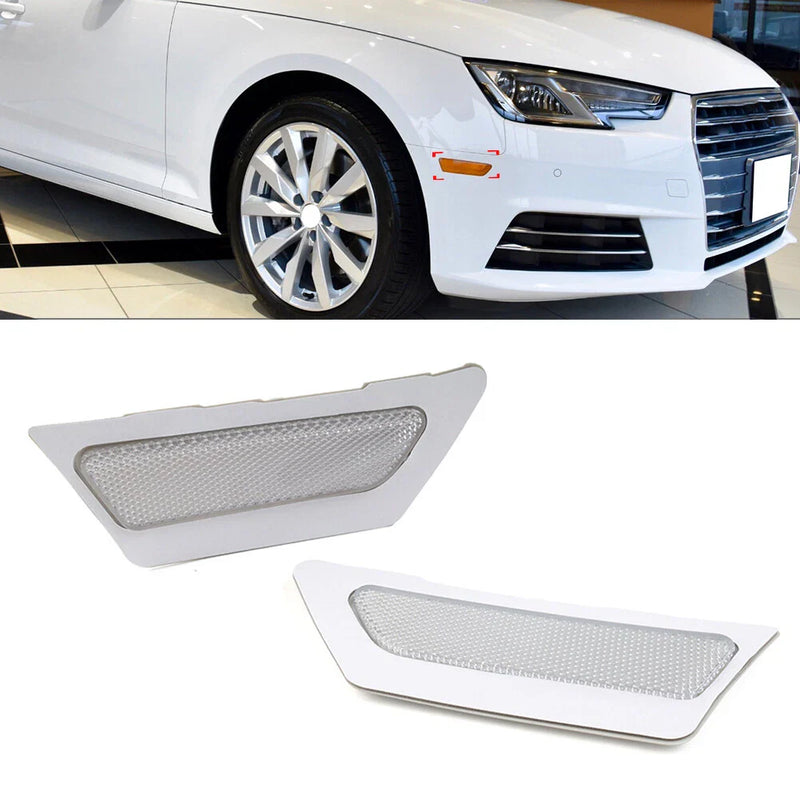 Audi A4 B9 (2017-2019)  8W0945071 8W0945072 White Side Marker Lights