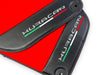 Lamborghini Huracan (2014-2023) - Carbon Fiber Leather Red Floor Mats