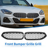 BMW Z4 G29 Half Chrome Silver Tone Front Upper Bumper Grille