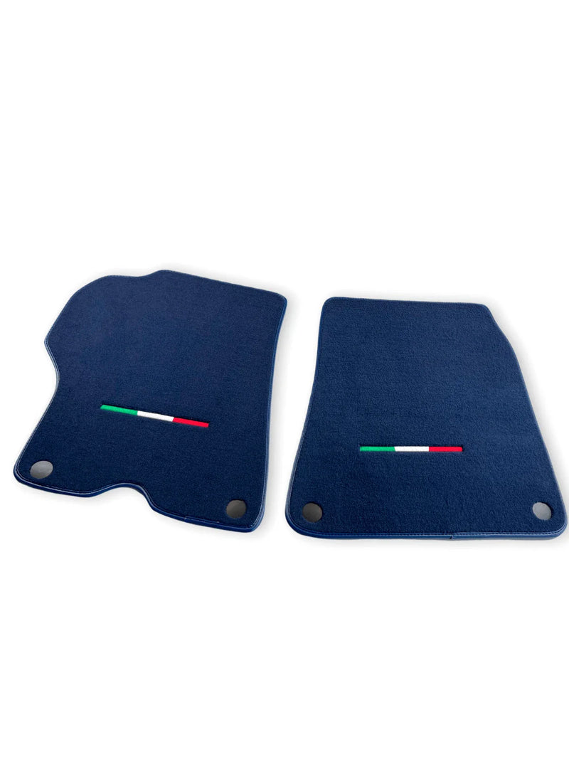 Ferrari California Dark Blue Tailored Carpets Floor Mats (2008-2014)