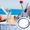 Outboard Engine Throttle Control Cable 2 x 20ft 6 Meter 236inch Marine 33C