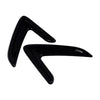 BMW X5 F15 2 x Black Side Wing Air Draft Fender Trim (2014-2016)