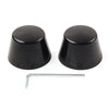 Harley Touring Electra Glide Road King Softail Dyna Front Axle Cap Nut Cover
