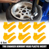 6 x 2.32x0.75x1.14 Motorcycle Tire Changer Demount Head Plastic Inserts