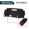 Nissan Serena C28 (2015-2024) - Black Red 1 Set Dashboard Cover Mat
