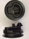 Boat / Caravan / 4WD - Black Flush Mount Slam Latch 62mm