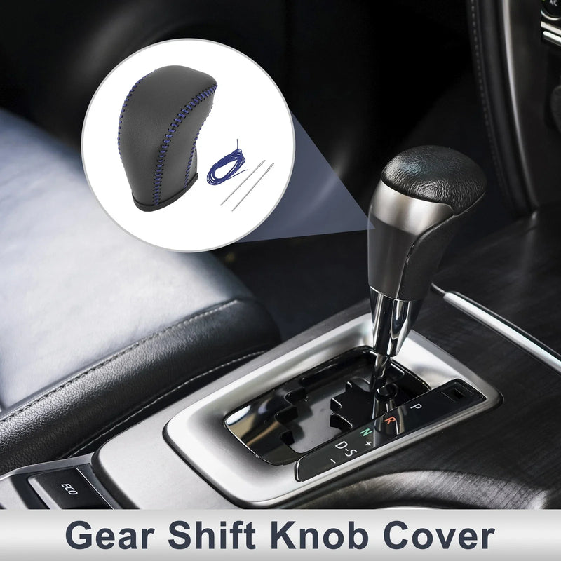 Toyota Tacoma 1 Pc Car Gear Shift Knob Cover Black Blue (2016–2022)