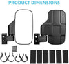 Kawasaki Mule 600 610 2500 2510 3000 3010 UTV Side View Mirror Set