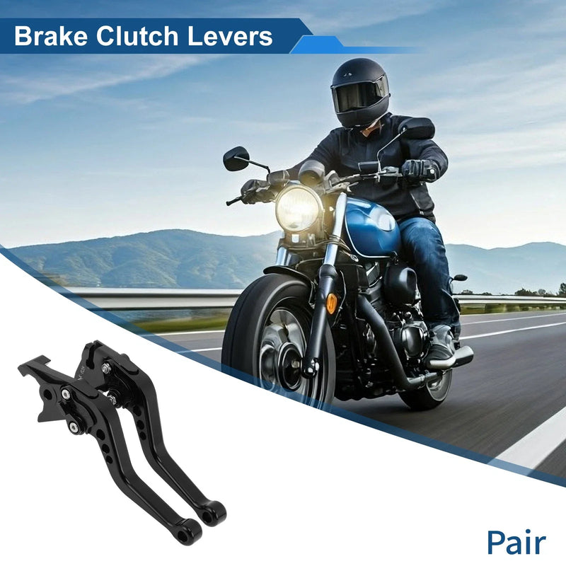 Kawasaki ZX6R / ZX636R / ZX6RR Adjustable Brake Clutch Levers (2000–2004)