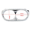 Harley Road Glide FLT Chrome ABS Headlight Bezel (1998-2013)