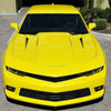 2 x Black Car Air Flow Intake Scoop Vent Cover