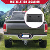 Dodge Ram Durable Black License Plate Frame Bracket (2013-2022)