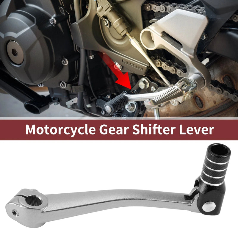 Bosuer 125 Titanium Tone Lever Folding Motorcycle Gear Shifter Lever