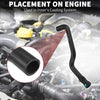 Ford B-Max, Fiesta (2012-2023, 2008-2023) - Black 1 Pc Heater Hose