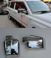 Jeep Patriot Chrome Rearview Side Mirror Covers (2010-2017)