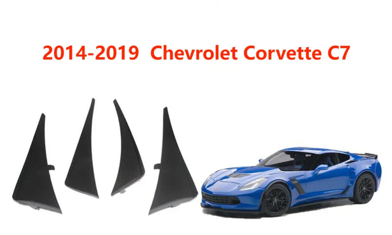 Chevrolet Corvette C7 Mudguards Fender Splash Mud Flaps (2014-2019)