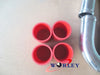 Cars 3" Aluminum Universal Intercooler Turbo Piping & RED Hose Kits