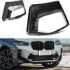 BMW X3M F97 X4M F98 Lci 2022-25 Dry Carbon Fiber Front Bumper Air Vent Cover