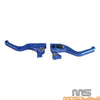 Harley Sportster 3 Finger 5.3'' Brake & Clutch Levers  Blue (2007-2023)