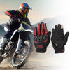 Motorcycle L / 1 Pair / Glove Breathable Full Finger Nylon Outdoor Red