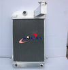 Triumph TR2 / TR3 / TR3A / TR3B 3 Row Aluminum Radiator + Fan (1953-1962)