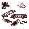 Harley Touring Front Floorboard & Rear Foot Pegs with Mounts (93-23)