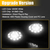 Dodge RAM 1500 6000K White LED License Plate Light Lamp Assembly
