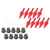 Honda Yamaha Suzuki BMW Ducati Universal Red Windshield Bolt Screw