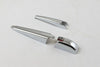 JEEP Compass 2017-2021 ABS Chrome Rear Wiper Cover Trim (3 x Pieces)