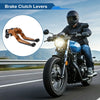 Yamaha WR125X 1 Pair Adjustable Short Long Brake Clutch Levers Orange Black