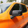Chevy Silverado Carbon Fiber Side Mirror Cover Trim (2019-2022)