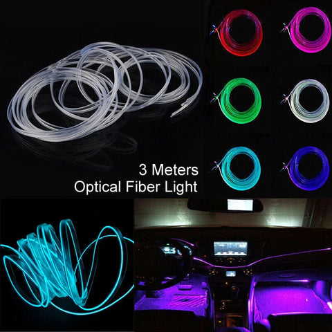Dodge Car Interior Footwell Atmosphere Lamp 6M 1in9 RGB LED Light Strip