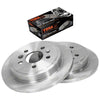 Ford Falcon AU Series 2+3 Fairlane Rear Disc Rotors + Brake Pads (2000-2002)