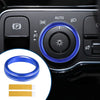 Mercedes-Benz A-Class (2019-2023) Blue Headlight Switch Knob Cover Trim